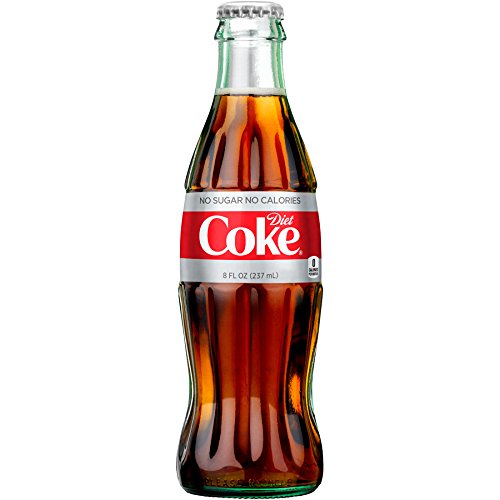 Diet Coke Glass Bottles 4(6 Packs) Q554