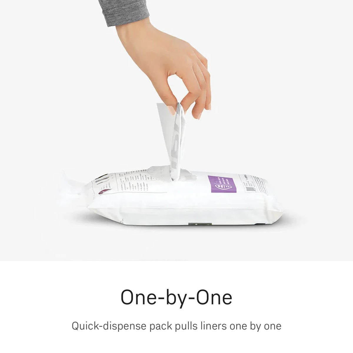 100 Count Drawstring Kitchen Trash Bags, 10-12 Liter, White L395