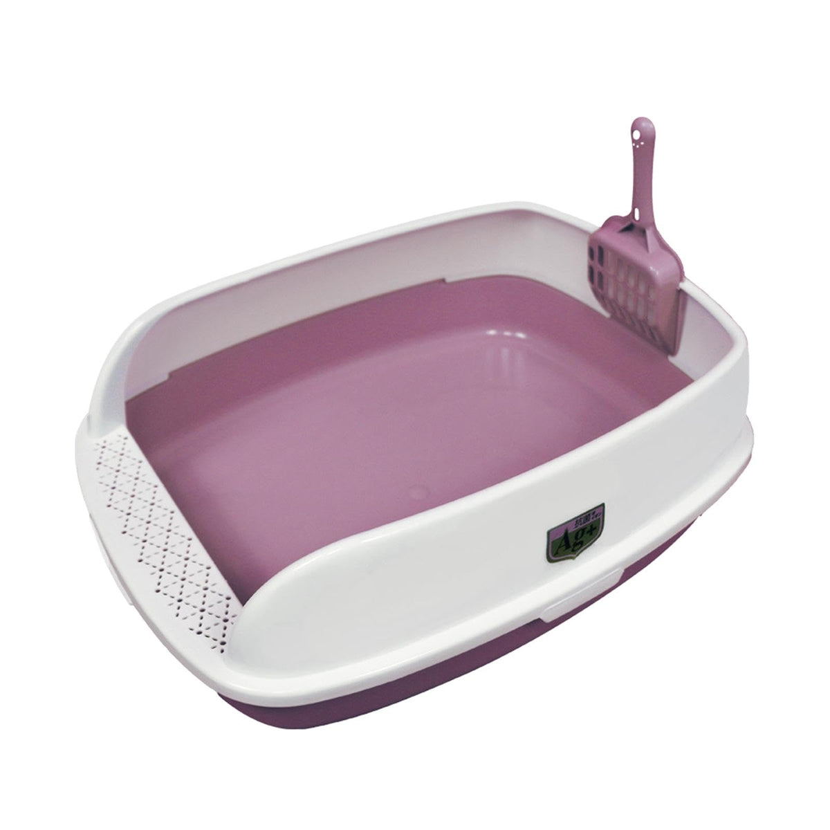 Pink High Sided Cat Litter Box P784