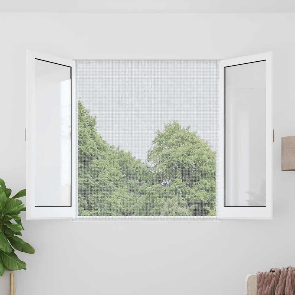 Aluminum Mesh Screen 39.4x196.9 Inches Silver Q3421