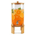 2.3 Gallon Glass Beverage Dispenser with Spigot U3028