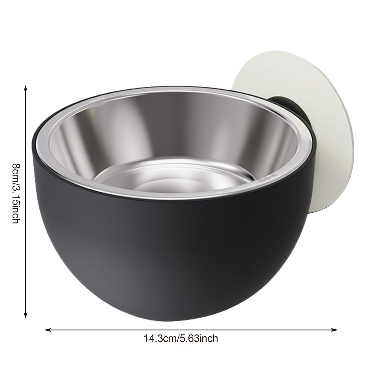 Wall Mounted Pet Bowls Dishwasher Safe Q8524
