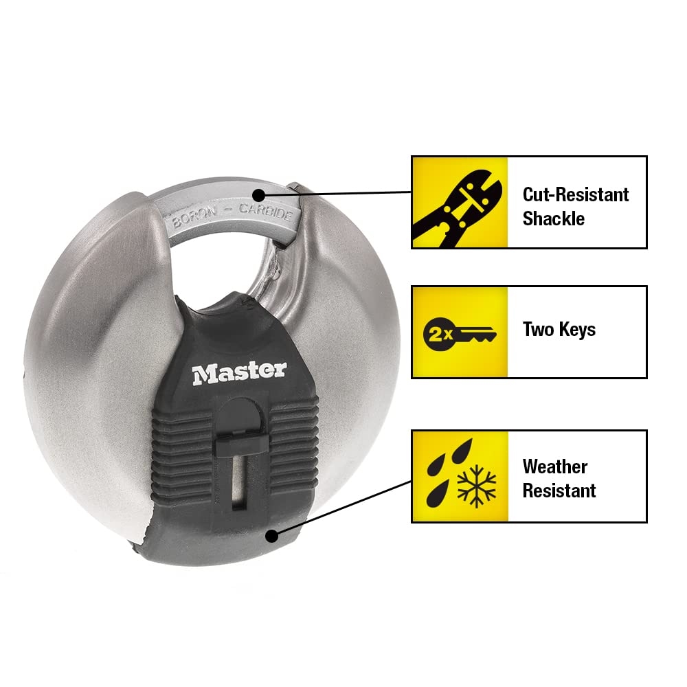 Stainless Steel Disc Padlock X197887