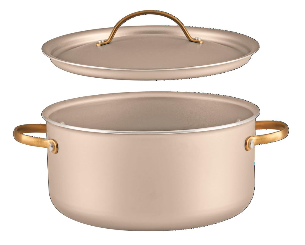 Nonstick Cookware and Pot Set with Lids, Dishwasher Safe, 12 Piece G507