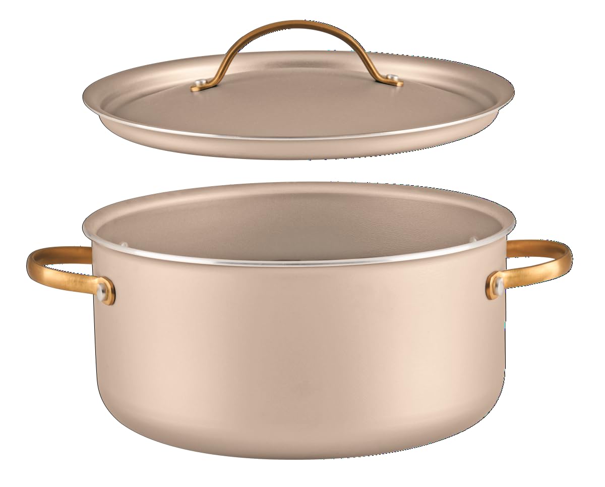 Nonstick Cookware and Pot Set with Lids, Dishwasher Safe, 12 Piece G507