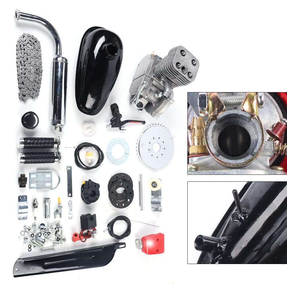 100cc 2-Stroke Bicycle Engine Kit with 44 Tooth Sprocket V417