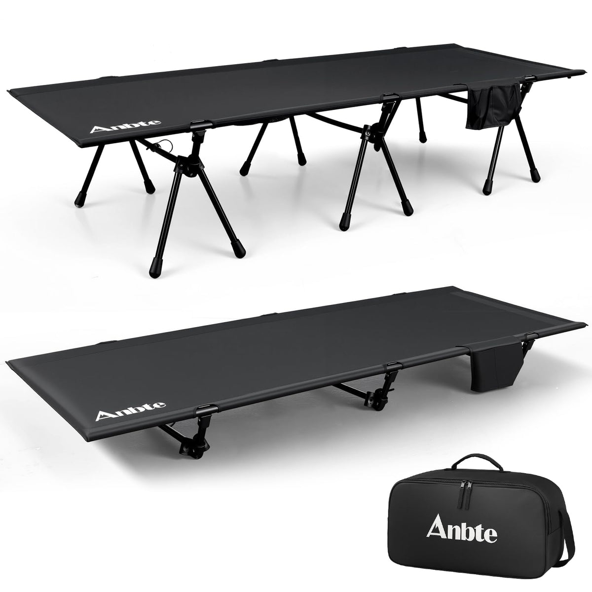 Height Adjustable Camping Cot 400 lbs E6319