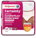Women's Maximum Absorbency Underwear, XXL, 12 Count C505