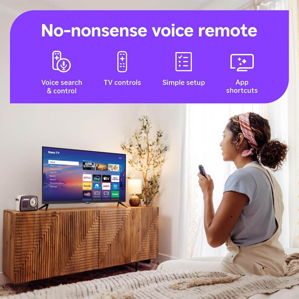 32" 1080p FHD LED Smart TV with HDMI Cable P8134