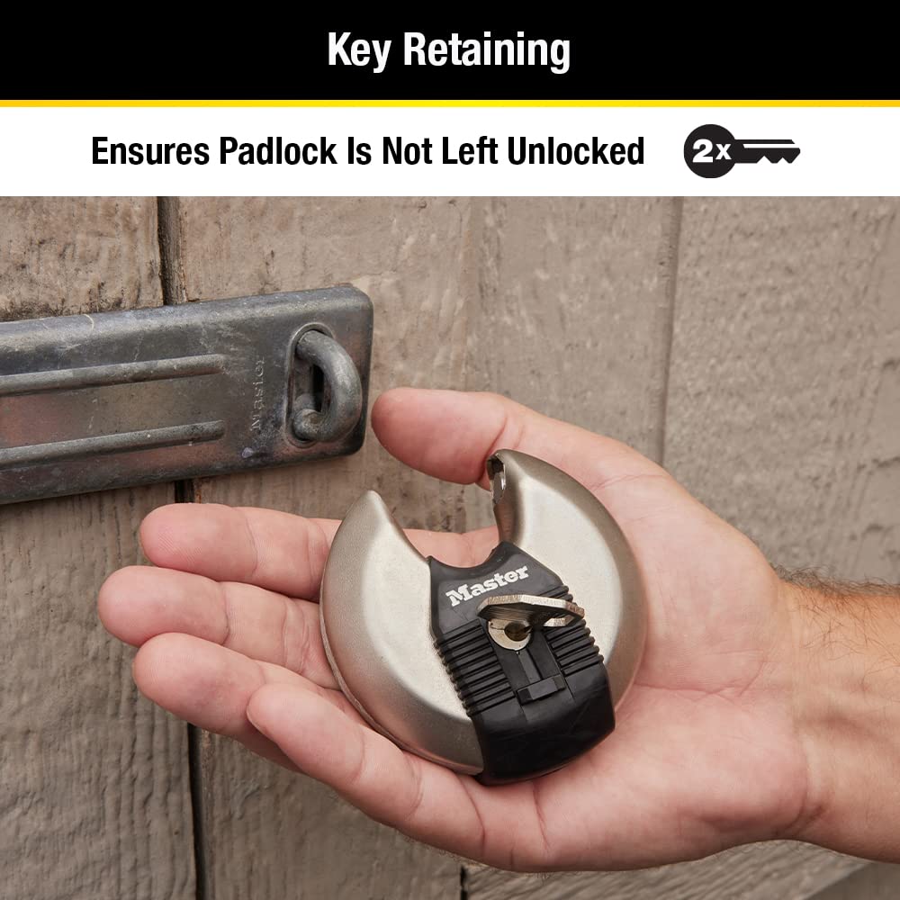 Stainless Steel Disc Padlock X197887