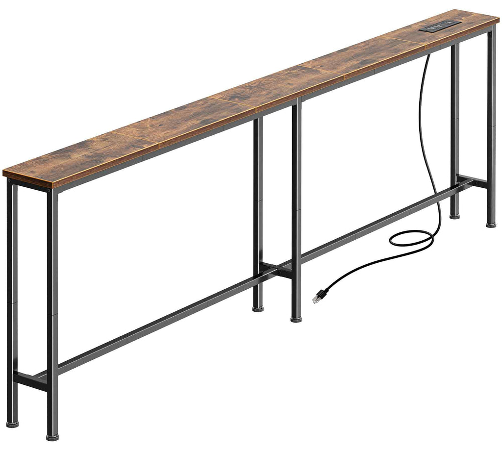 70.8 Inch Console Table with Charging Station Y649334