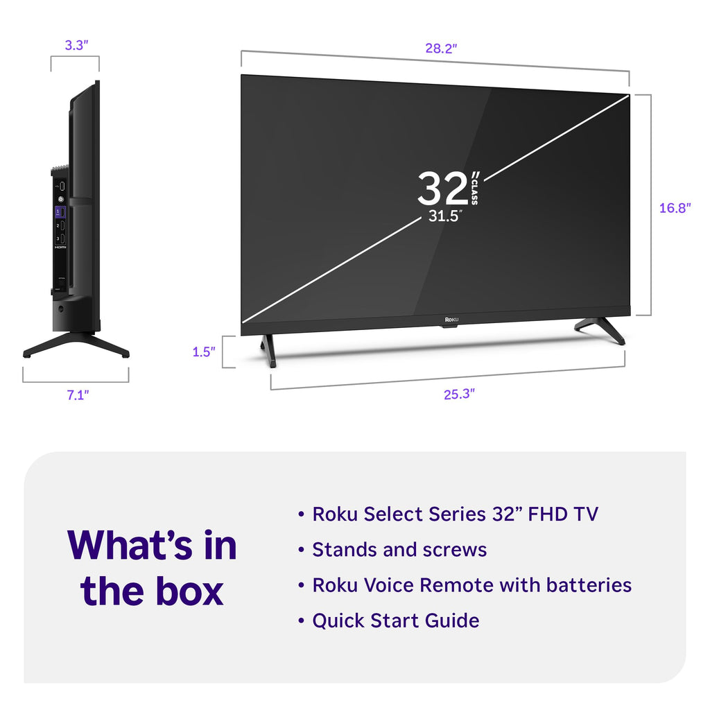 32-Inch 1080p Full HD LED Smart TV W127
