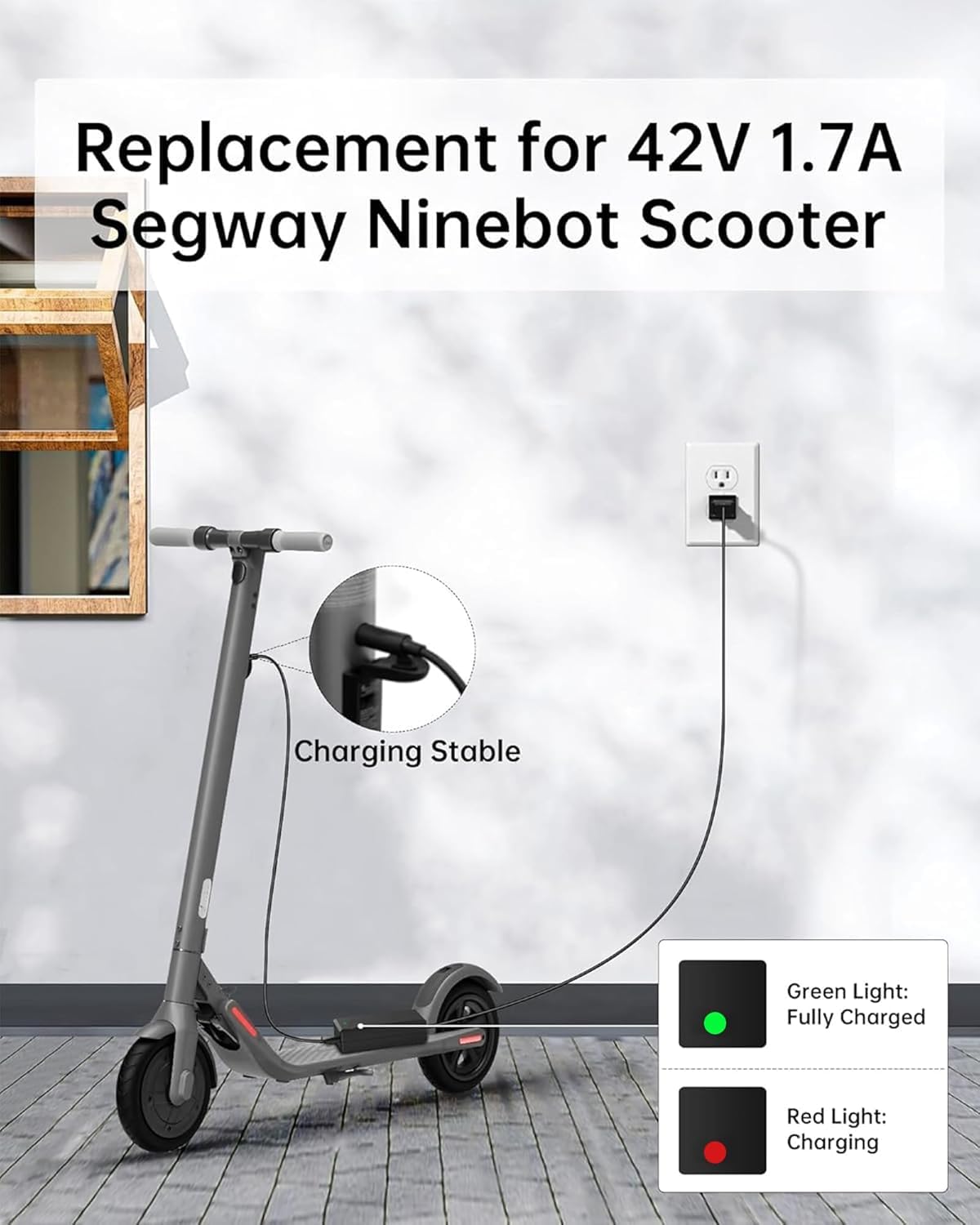 42V 1.7A Charger for Electric Scooter O344299