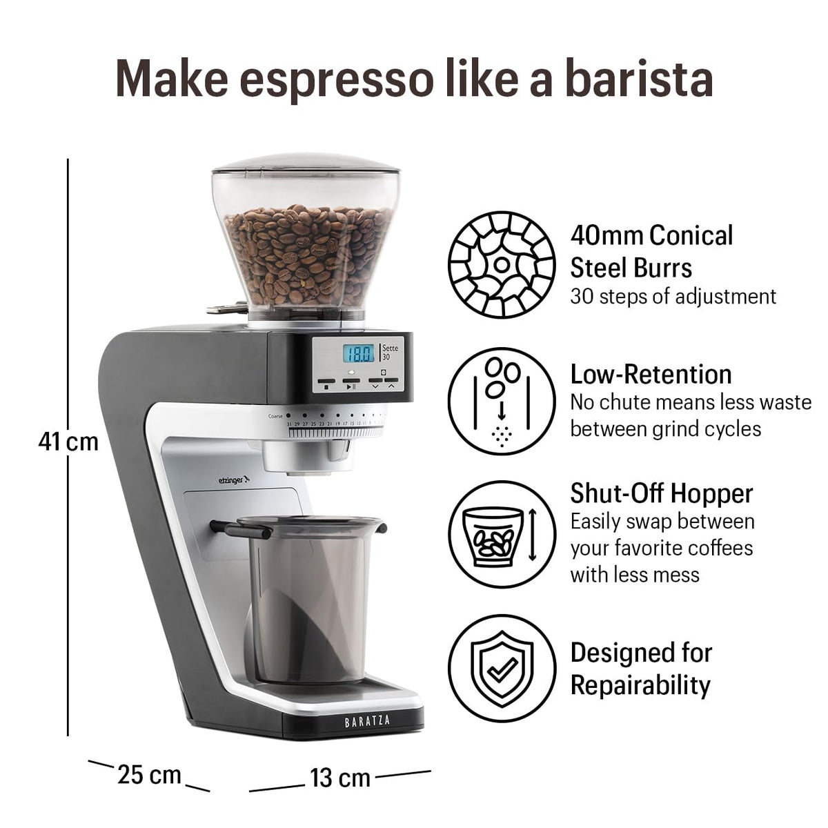 Conical Burr Grinder N244