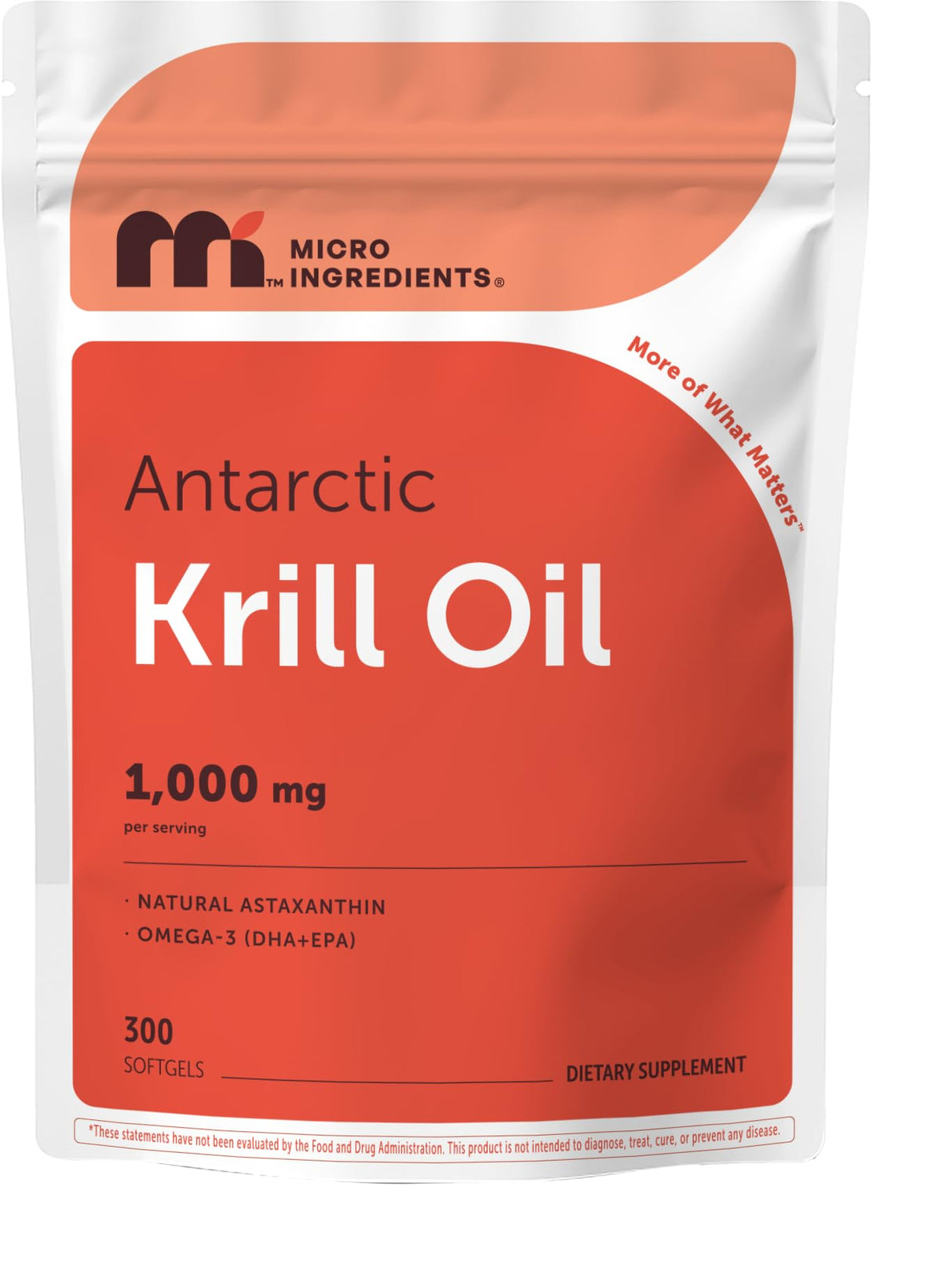 Antarctic Krill Oil 1,000 mg 300 Softgels Omega-3 EPA & DHA X234581