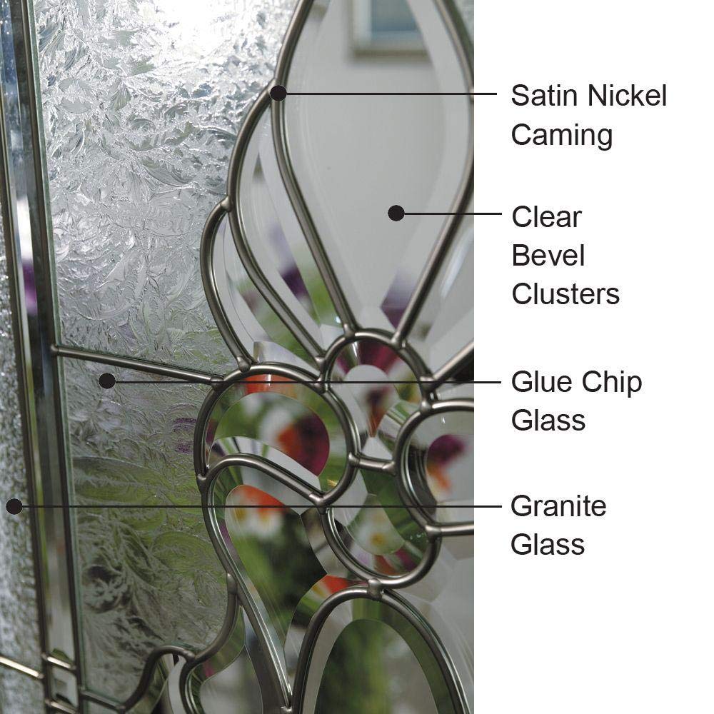 Primed Left Hand In-swing Exterior Prehung Door 32"x80" D9667