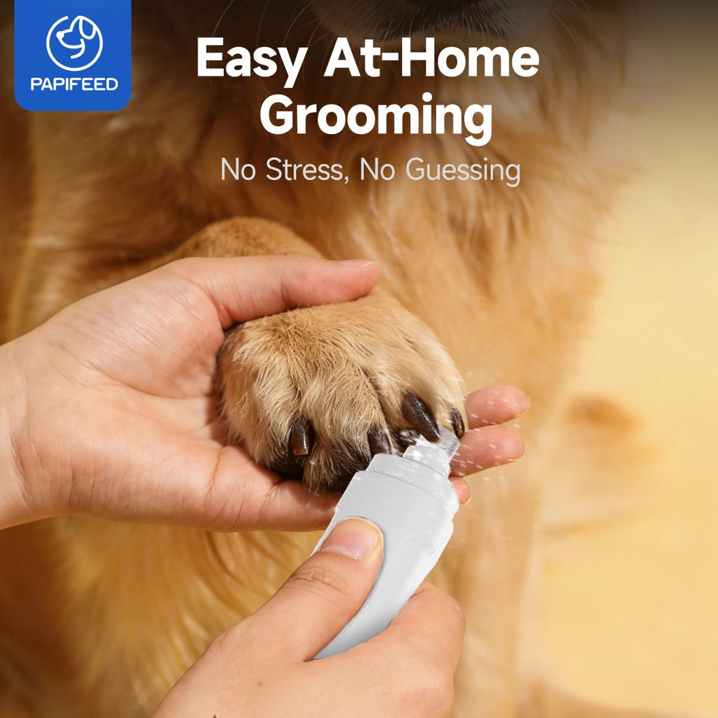 Ultra Quiet 3-Speed Rechargeable Dog Nail Grinder with LED Light Z456