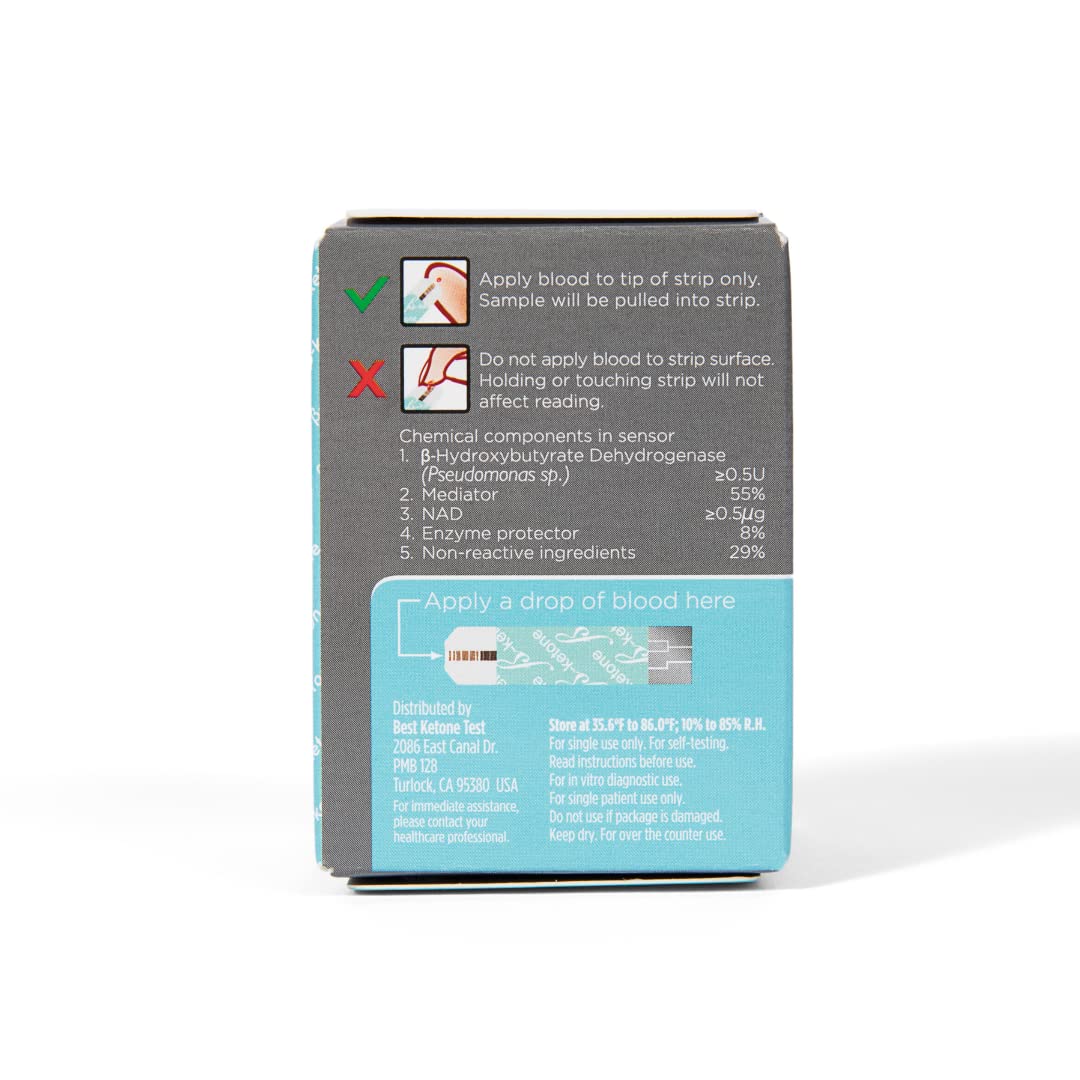 Blood Ketone Test Strips 50ct I7070
