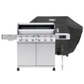 6+1 Burner Stainless Steel Propane Gas Grill with Side Sear Burner L330