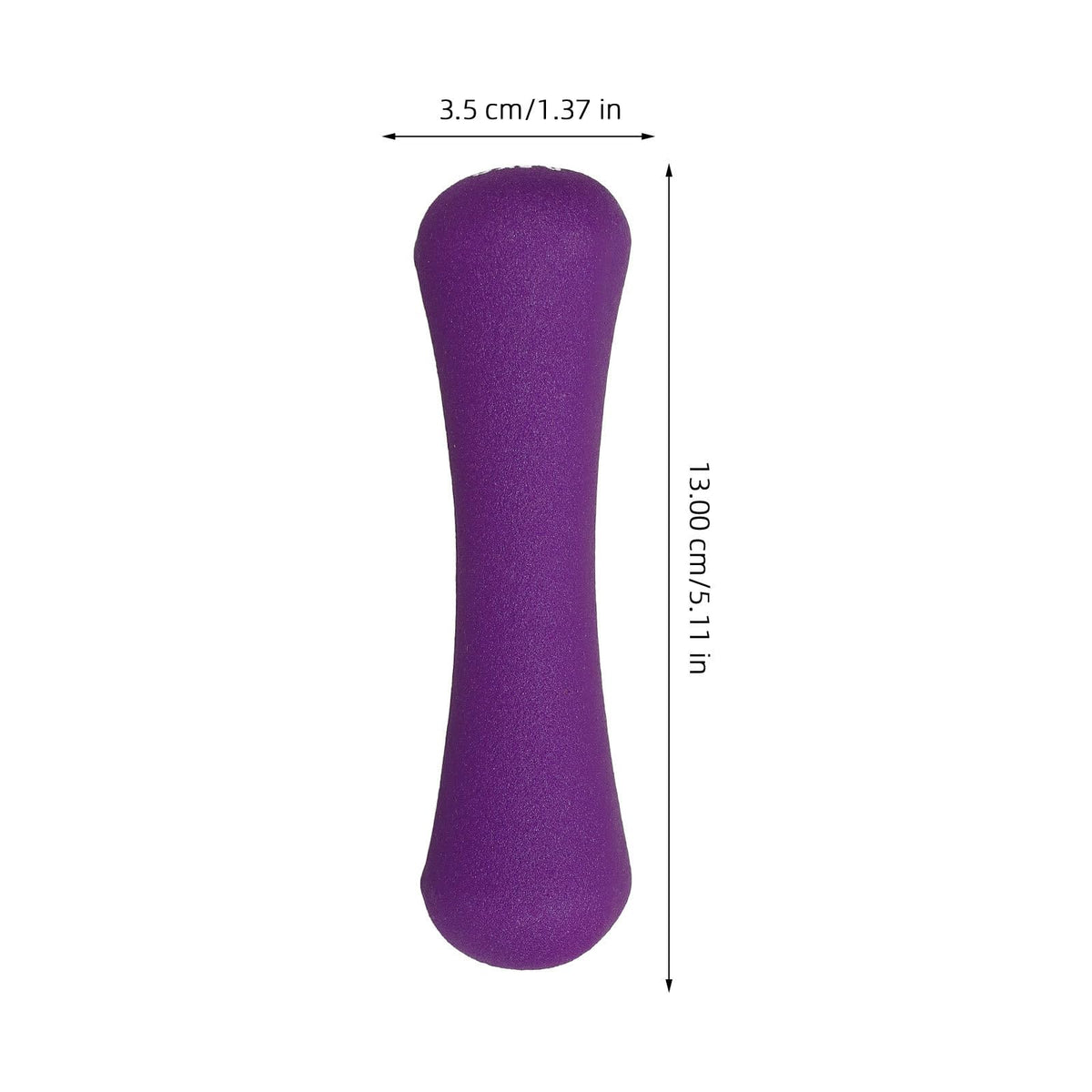 2pcs 0.5kg Neoprene Coated Bone-shaped Dumbbells D645748