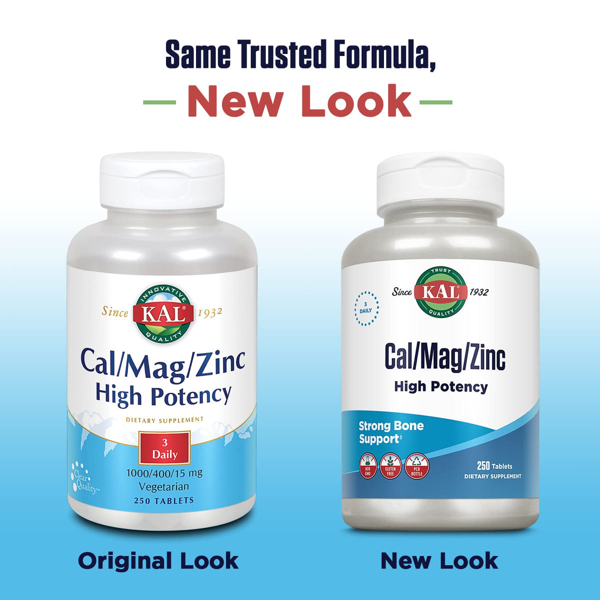 Cal Mag Zinc Supplement 250 Tablets Q720029