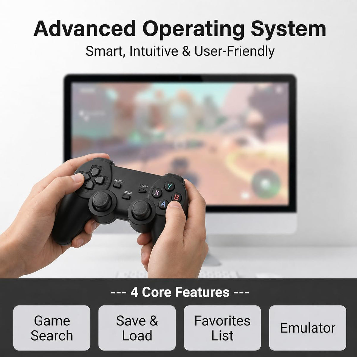 4K HDMI Retro Gaming Console C574