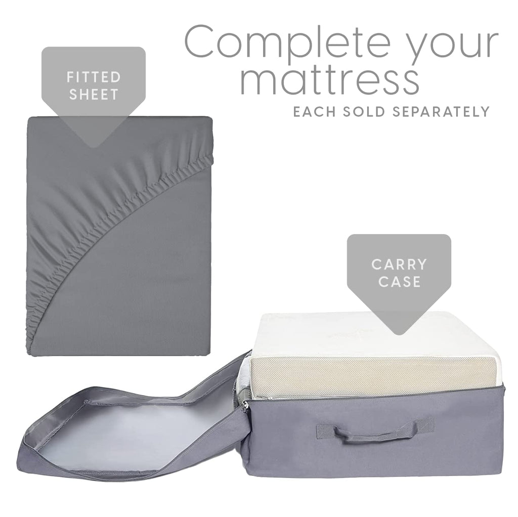 Queen Size 6 inch Memory Foam Trifold Mattress H427