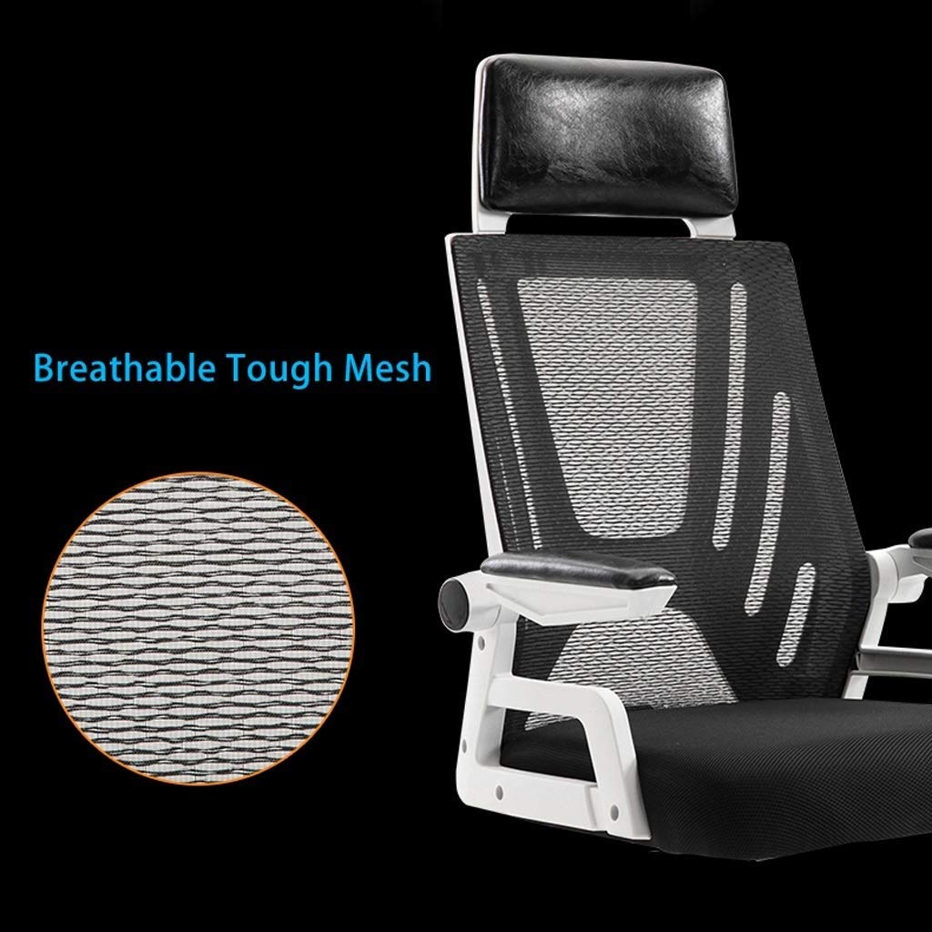 Ergonomic Mesh Office Chair with Tilt Function and Position Lock, Orange W61313
