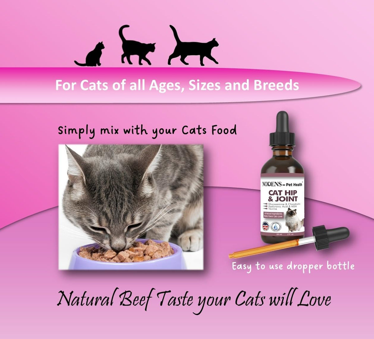 Natural Glucosamine for Cats and Small Dogs M385604
