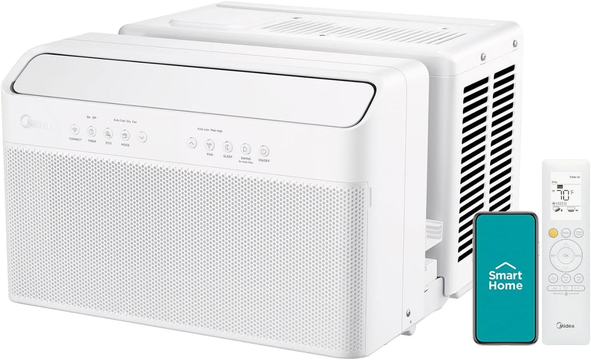 12,000 BTU U-Shaped Smart Inverter Window Air Conditioner Q59872