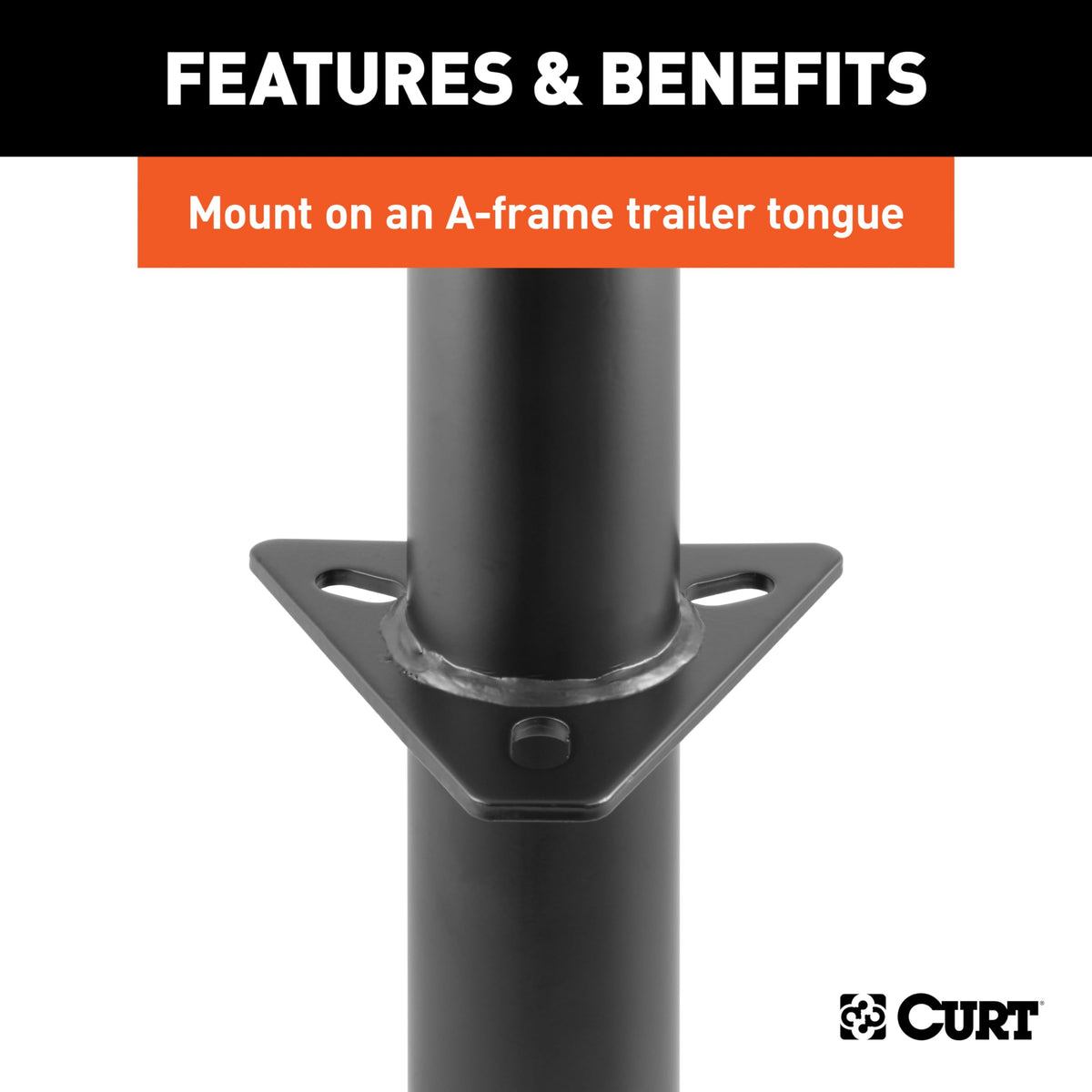 A-Frame Trailer Tongue Jack 5,000 lbs 15 Inches Vertical Travel J231