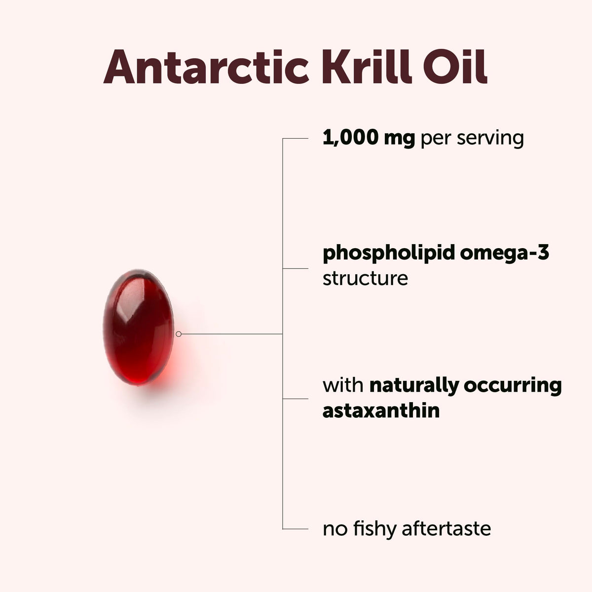 Antarctic Krill Oil 1,000 mg 300 Softgels Omega-3 EPA & DHA X234581