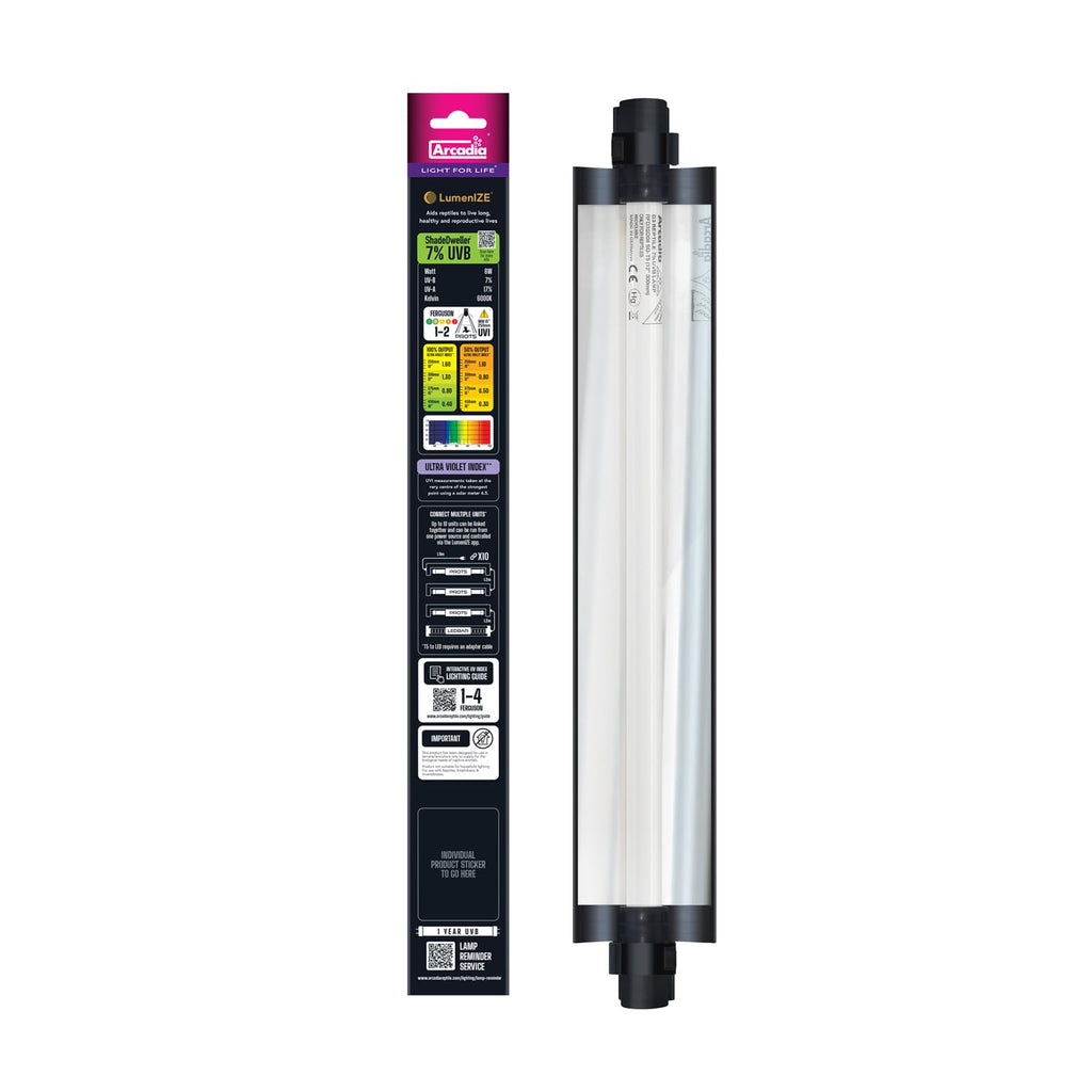 13" 8 Watts 7% UVB Reptile Light Fixture Kit L88848