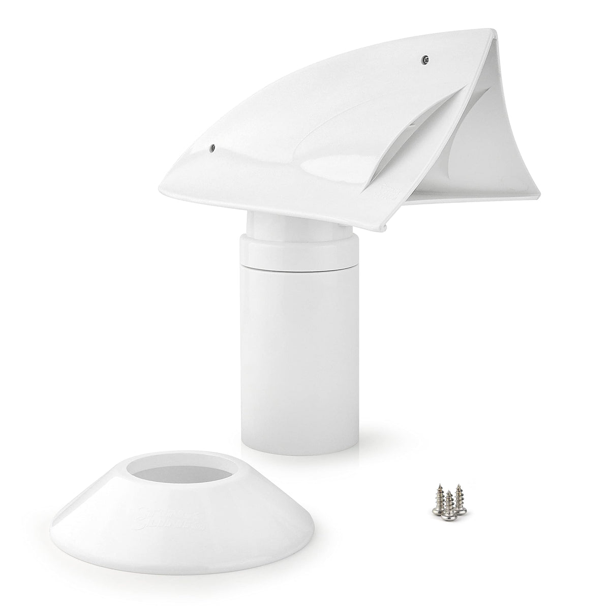 White 1 Pack RV Rotating Sewer Vent H7517