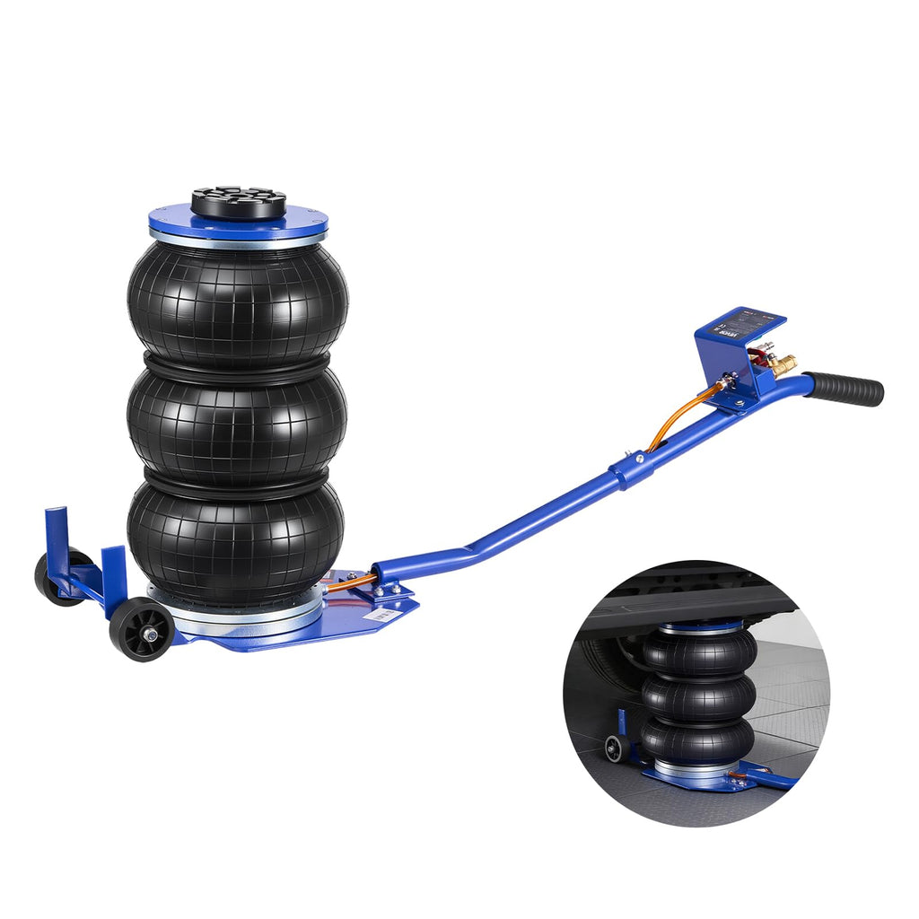 3 Ton Triple Bag Air Jack with Long Handle U7961