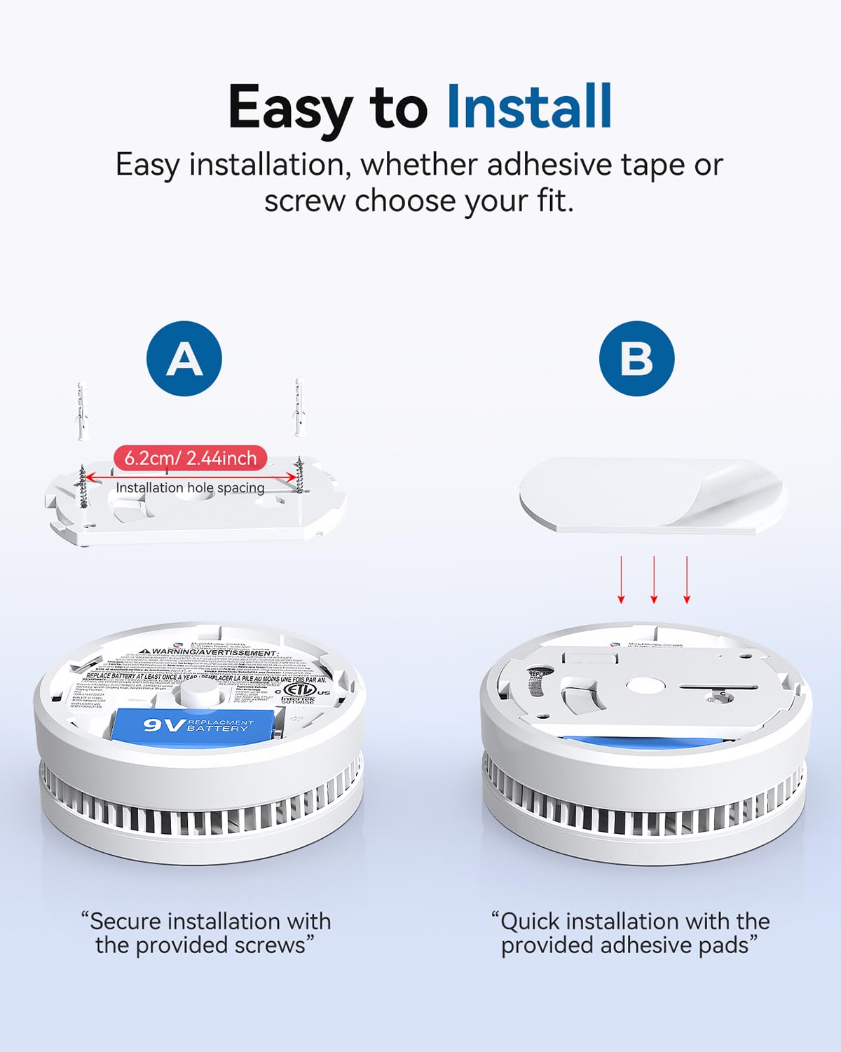 Smoke Detector Fire Alarm J923775