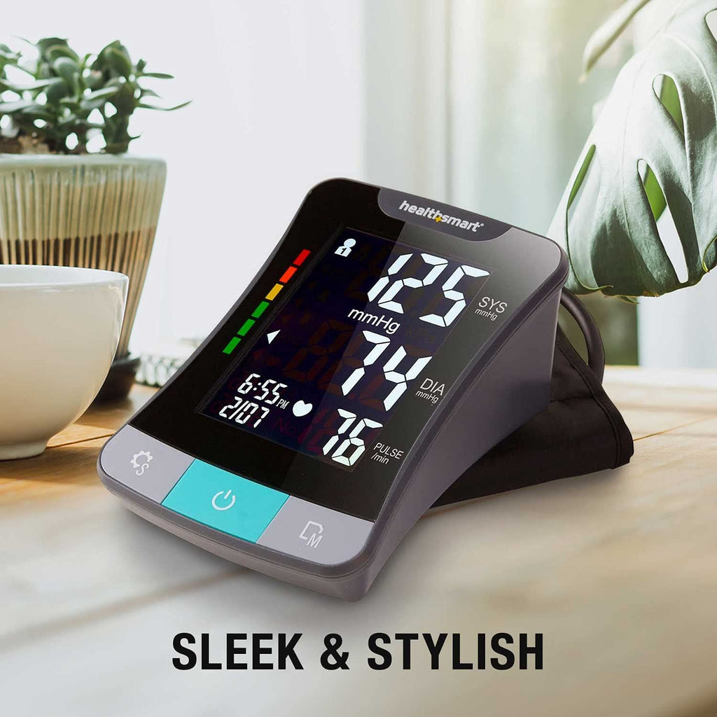 Digital Blood Pressure Monitor with Automatic Upper Arm Cuff C889804