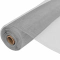 Aluminum Mesh Screen 39.4x196.9 Inches Silver Q3421