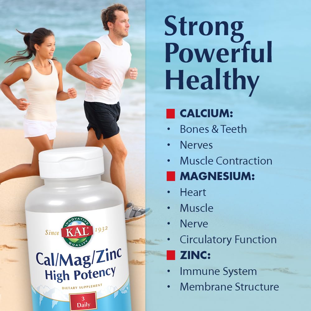 Cal Mag Zinc Supplement 250 Tablets Q720029