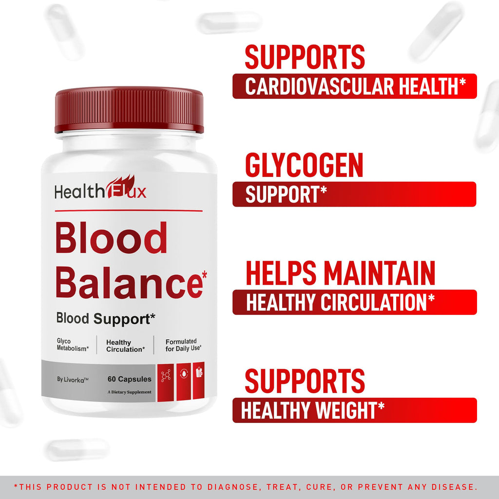 Health Flux Support Supplement Capsules 180 Capsules Q137
