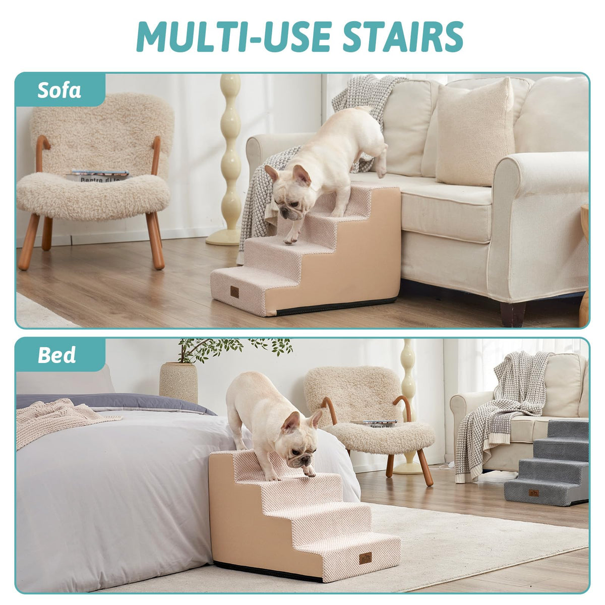4 Step Pet Stairs J5094