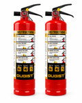 2.5 lb ABC Dry Chemical Fire Extinguisher 2 Pack T3808