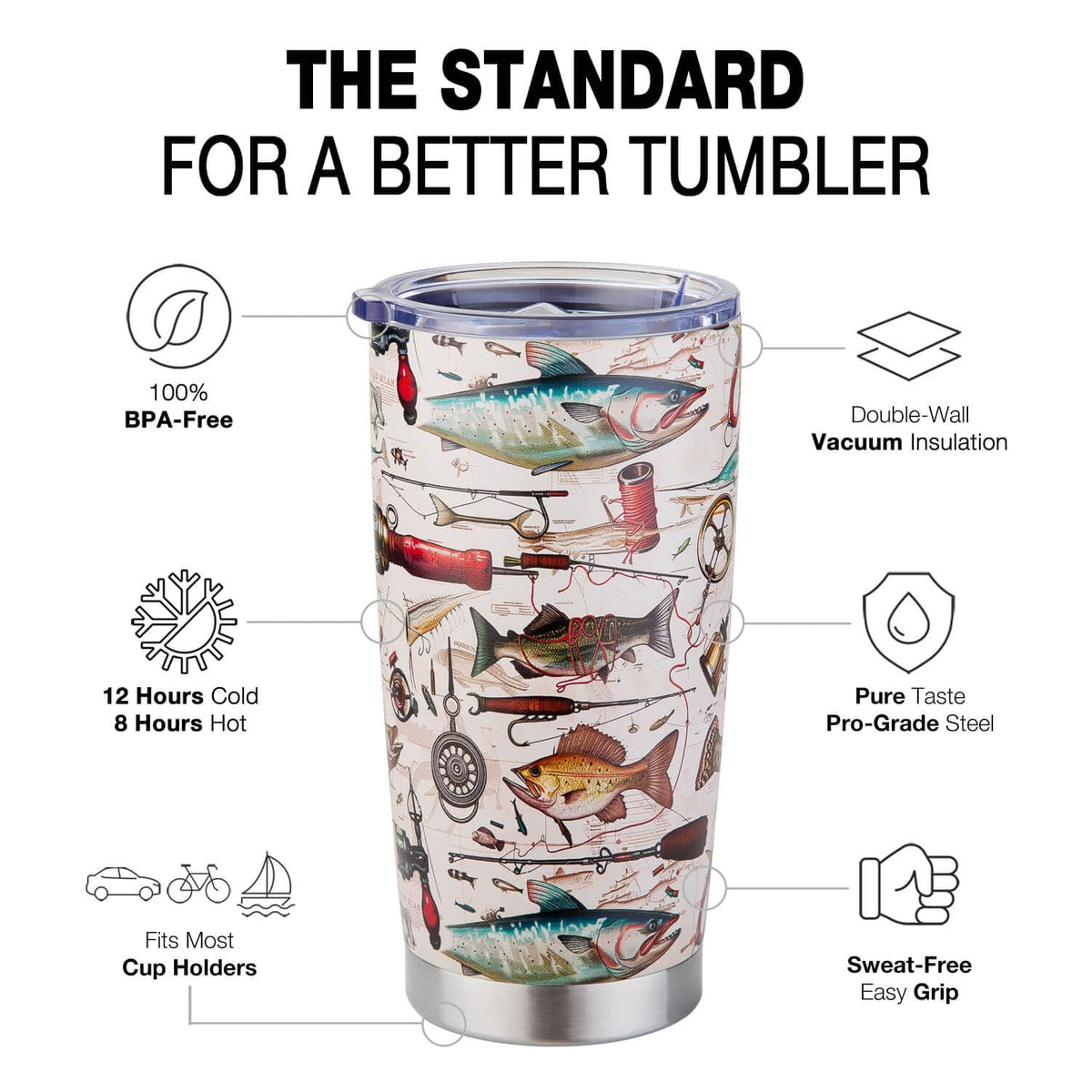 20oz Stainless Steel Insulated Tumbler U702