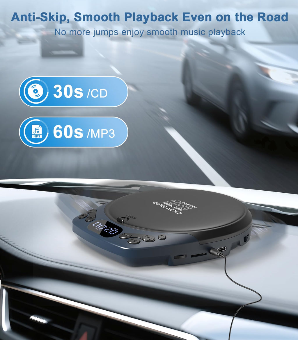 Portable CD Player with Headphones M960