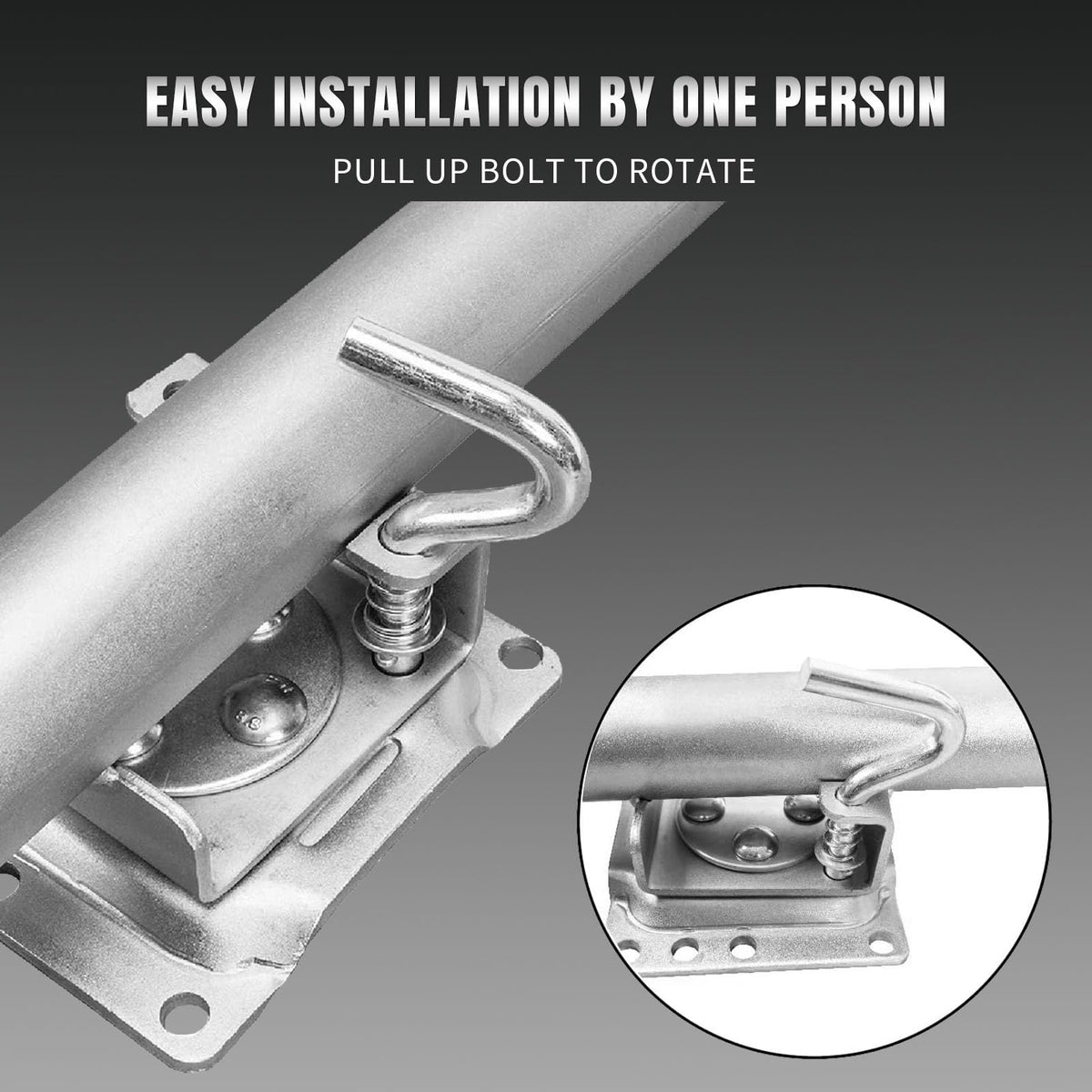Boat Trailer Jack with Single Wheel, 1000 Lbs. Capacity R649896