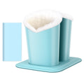 Double Eye Glass Holder Stands with Plush Lining E17963