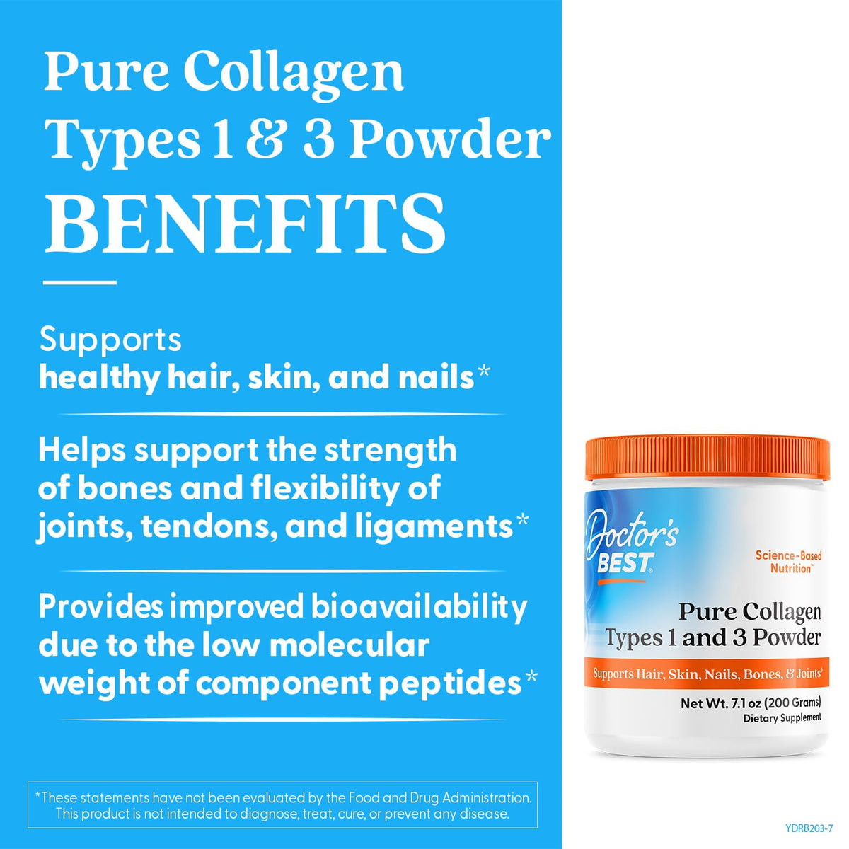 Pure Collagen Powder 7.1 oz E41081