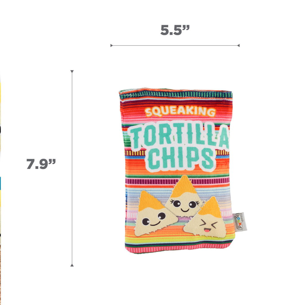 Tortilla Chips Puzzle Squeaky Dog Toys J851739