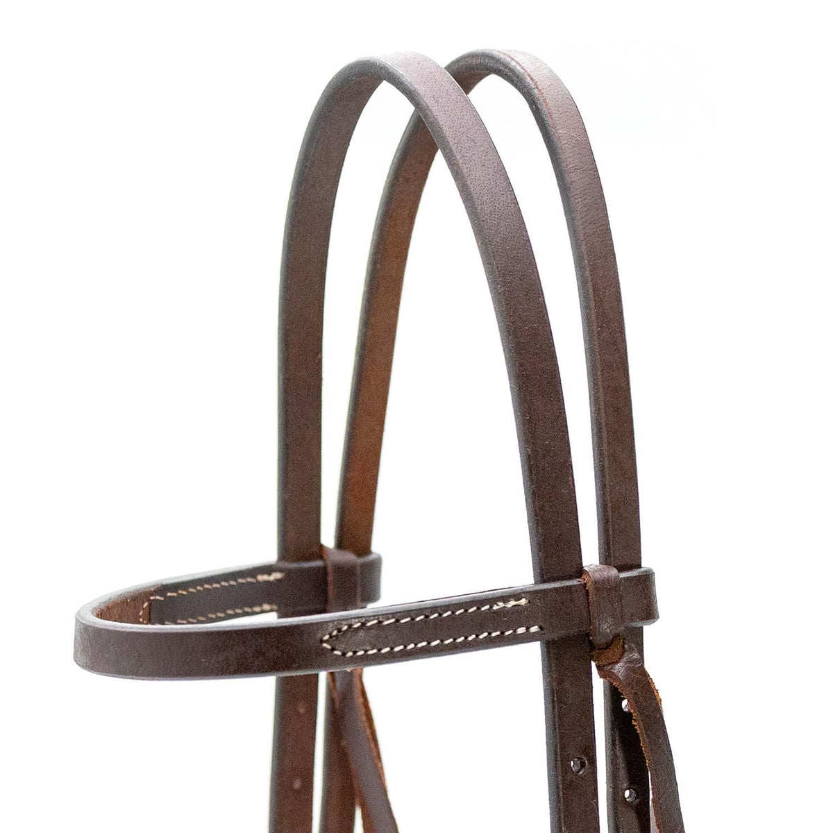 Adjustable Leather Horse Headstall Bridle T323134