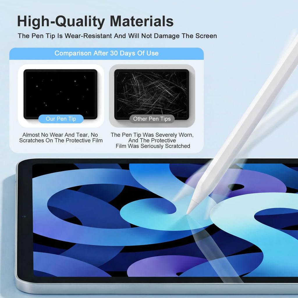 6 Pack White Pencil Tips for Apple Pencil G3063
